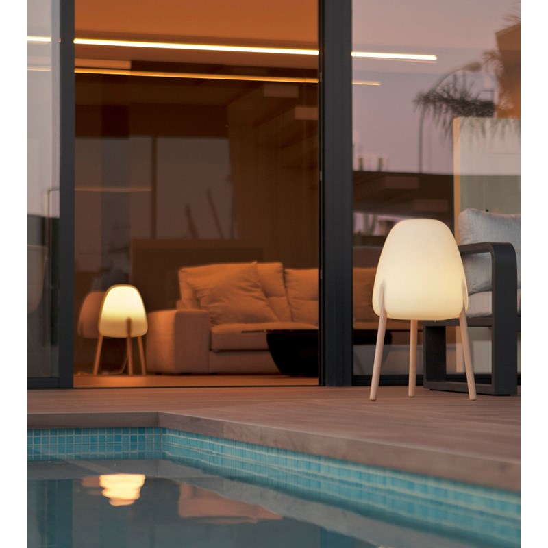 Lampe design solaire rocket