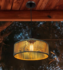 Lampe à suspendre calabardina vert