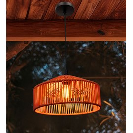 Lampe à suspendre calabardina terracotta