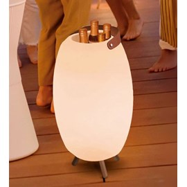 Seau à bouteille lumineux apolo