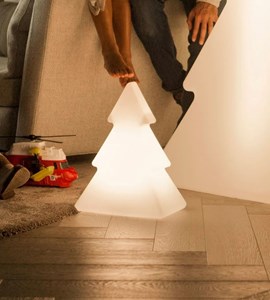 Lampe déco sapin de noël pinus