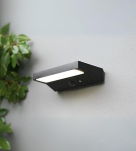 Applique extérieure solaire pulsar avec détecteur de mouvements