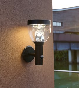 Applique extérieure solaire luna avec détecteur de mouvements