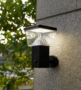 Applique extérieure solaire liberty avec détecteur de mouvements