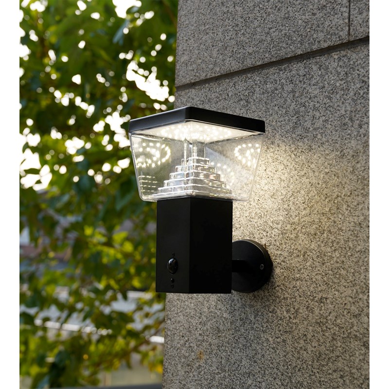 Applique extérieure solaire liberty avec détecteur de mouvements