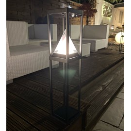 Lampe à poser solaire keops avec détecteur de mouvement