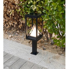 Borne extérieure solaire keops avec détecteur de mouvements