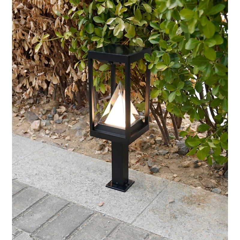 Borne extérieure solaire keops avec détecteur de mouvements