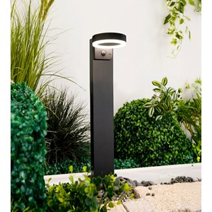 Borne extérieure solaire daytona avec détecteur de mouvements