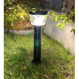 Borne extérieure solaire dublin avec détecteur de mouvements 54cm