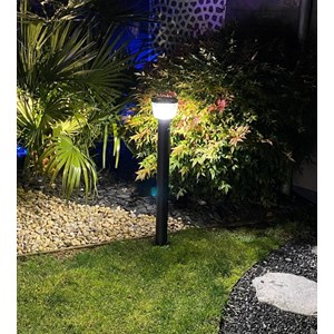 Borne extérieure solaire dublin avec détecteur de mouvements 94cm