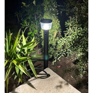 Borne extérieure solaire dublin avec détecteur de mouvements 94cm