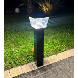 Borne extérieure solaire liberty avec détecteur de mouvements 79cm