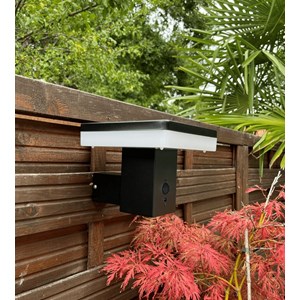 Applique extérieure solaire sun–1000 avec détecteur de mouvements noir