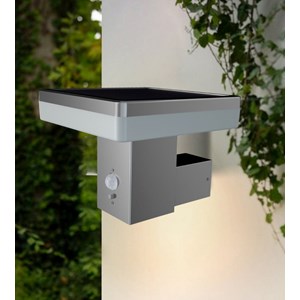 Applique extérieure solaire sun–1000 avec détecteur de mouvements inox