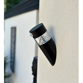 Applique extérieure solaire orion avec détecteur de mouvements