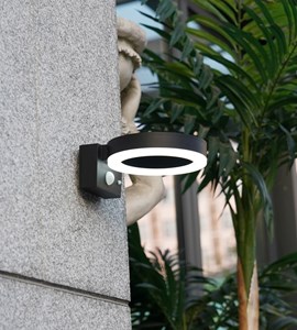 Applique extérieure solaire daytona avec détecteur de mouvements