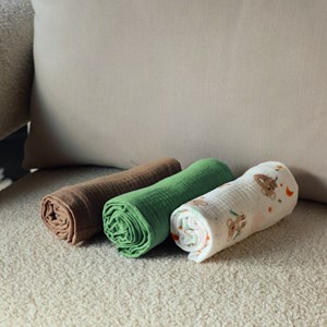 Lot de 3 langes - 30 x 30 cm