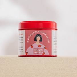 Le thé blanc lavande fraise