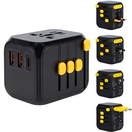 Adaptateur de prise international waka