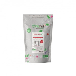 Thé vert bio fresh detox - chine - infusettes 50x2g