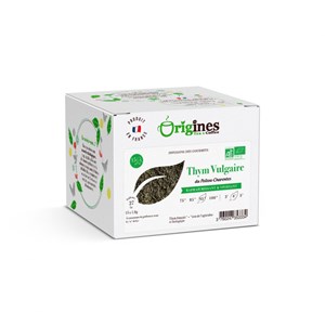 Thym - infusion bio plante naturelle - infusettes 15x1.8g