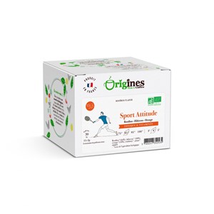 Rooïbos sport attitude bio - infusettes 15x2g