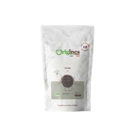Assam - thé noir bio d'inde - sachet de 100g
