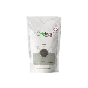 Assam - thé noir bio d'inde - sachet de 100g