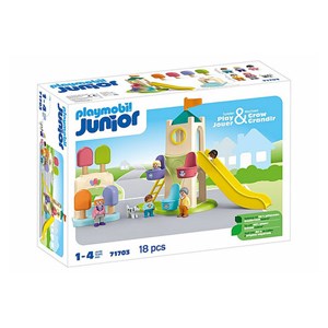 Aire de jeux toboggan géant junior