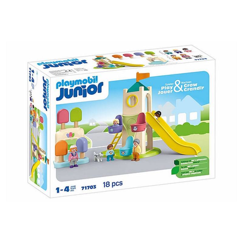 Aire de jeux toboggan géant junior