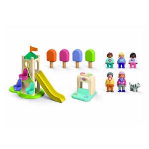 Aire de jeux toboggan géant junior