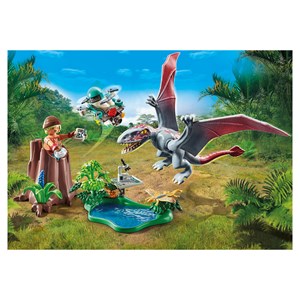 Drone d'observation avec dimorphodon