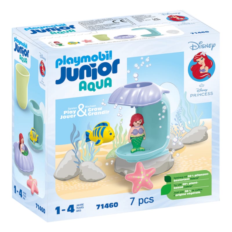 Junior & disney: ariel avec coquillage