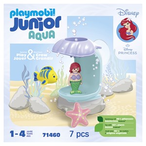 Junior & disney: ariel avec coquillage