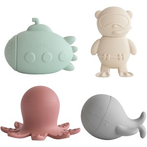 Lot de 4 jouets de bain sealife