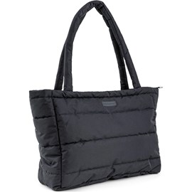 Sac à langer matelassé noir