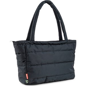 Sac à langer matelassé noir