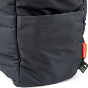 Sac à langer matelassé noir