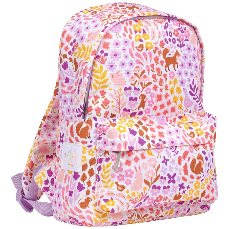 Sac à dos bébé fleurs du jardin