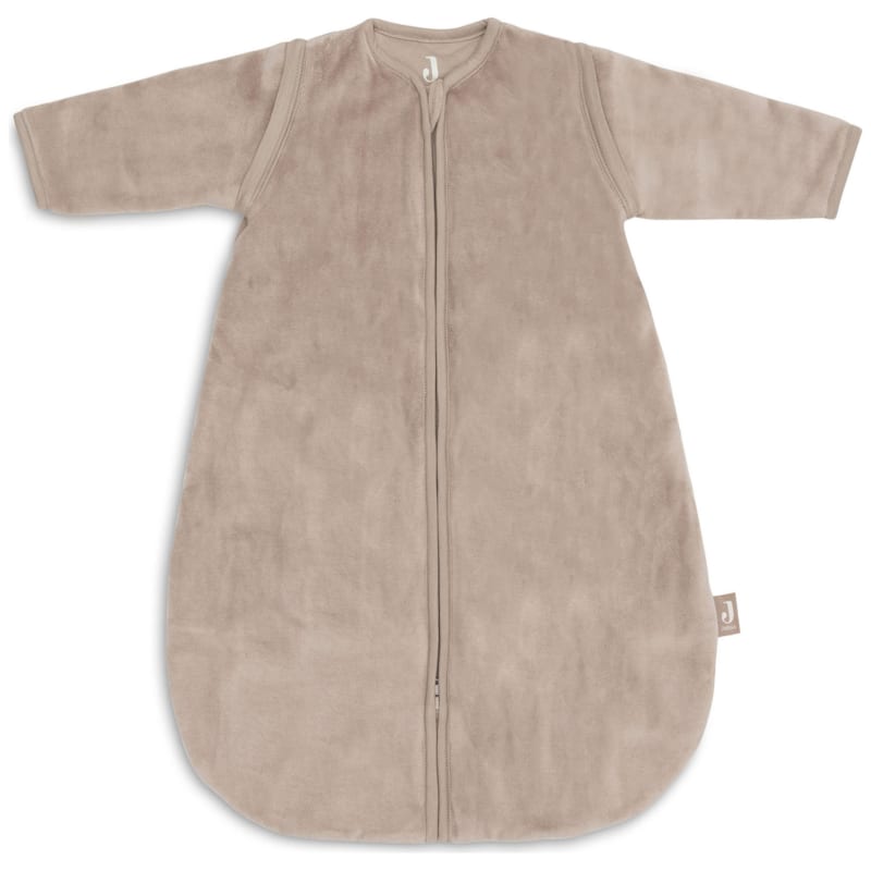 Gigoteuse à manches amovibles velvet milky coffee (0-3 mois)