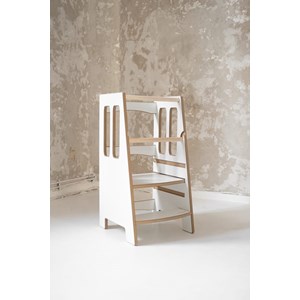 Tour d'apprentissage montessori little - blanc