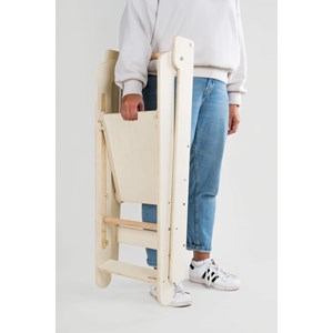 Tour d'apprentissage pliable easy montessori - naturel