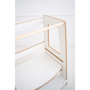 Tour d'apprentissage double montessori - blanc