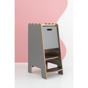 Tour d'apprentissage bubble - gris-fonce