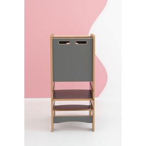 Tour d'apprentissage bubble - gris-fonce