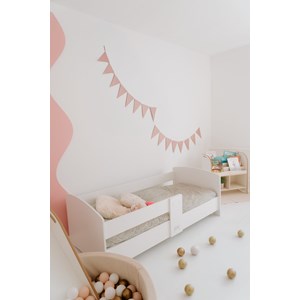 Lit enfant moon - 160x80cm blanc