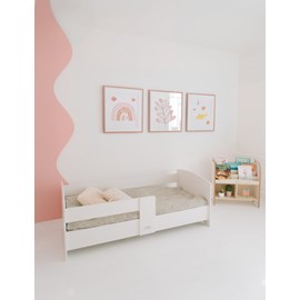 Lit enfant moon - 180x80cm blanc
