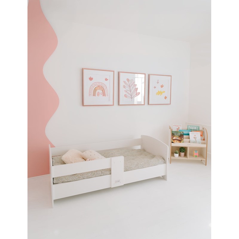Lit enfant moon - 180x80cm blanc