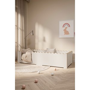 Lit enfant bubble - blanc 160x80cm